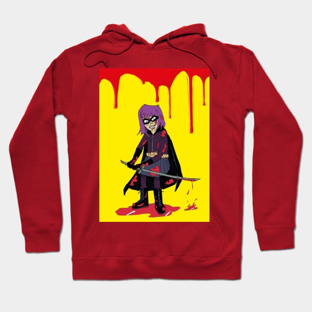 Hit Girl Hoodie by MattyHComics